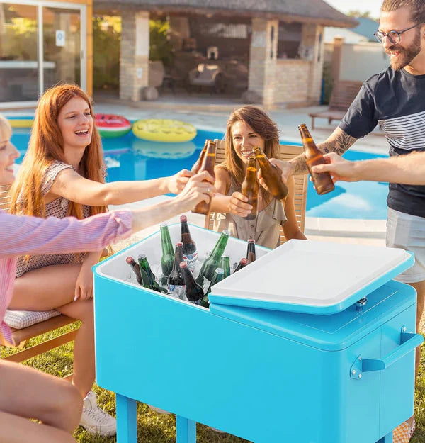 Portable Beverage Cart Cooler