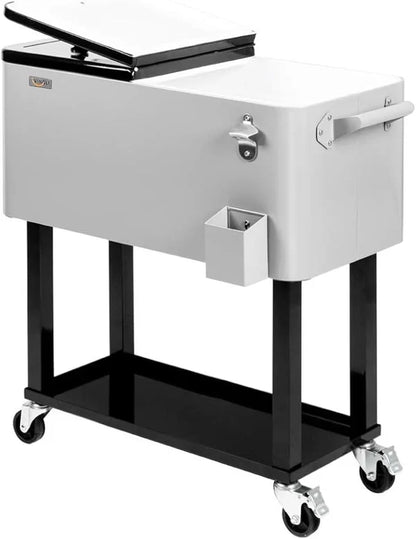 Portable Beverage Cart Cooler
